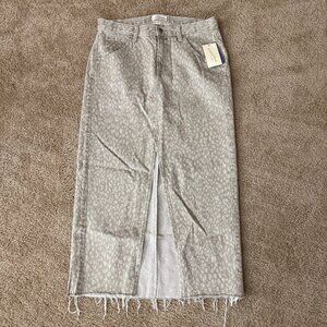 NWT Leopard Skirt
